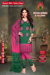 Original Bandhej Cotton Printed Dress Material Wholesale Shop In Surat